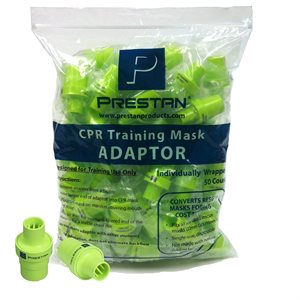 Rescue Mask Adaptors (individually wrapped), 50-Pack