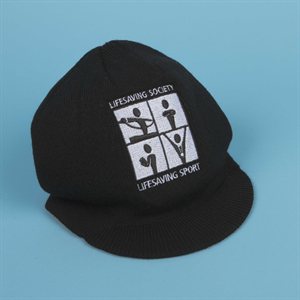 Lifesaving Sport Soft Brim Toque - Black