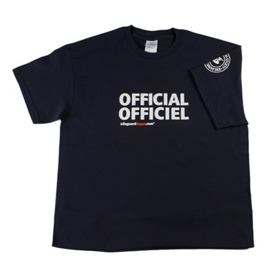 Officials Navy T-Shirt (Large)