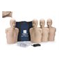 PRESTAN® Professional Adult Jaw Thrust CPR-AED Training Manikins-(4Pk) (w Monitor)