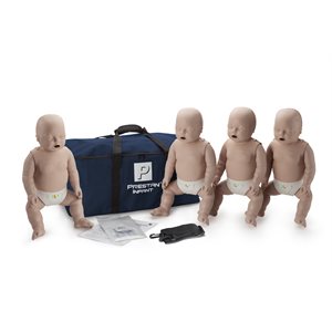 PRESTAN® Professional Infant CPR-AED Training Manikins (4 PK) (w CPR Monitor)