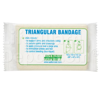 Triangular Bandage, Compressed