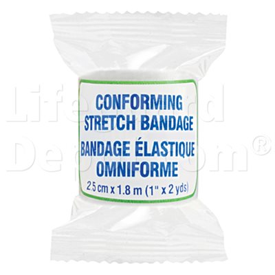 Conforming Stretch Bandage, 2.5 cm