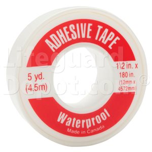 Waterproof Adhesive Tape: Vinyl / Cloth; 1.27cm X 4.6m