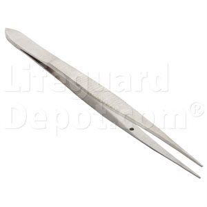 Splinter Forceps,Fine Tip, Straight, 11.4 cm