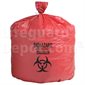 Infectious Waste Bags, Red, 61x61cm, 37.9L, 50's