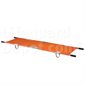 Stretcher with Wall Case & Blanket: Double Fold, Aluminum Poles