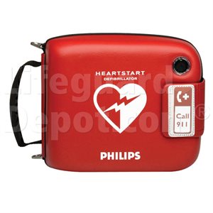 AED, Philips, Heartstart FRx w / 2 Pad Cartridges, Battery & Case, Eng