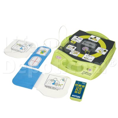 AED, Zoll, AED Plus, Trainer 1w / remote, CPR-D padz Electrodes (Adult) Gel, Eng