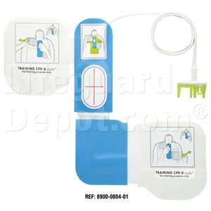 AED, Zoll, Trainer Electrodes, Adult, CPR-D padz, w / CPR Feedback