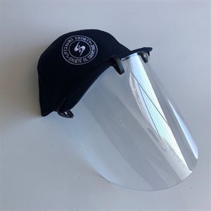 Cap Face Shield (includes clips)