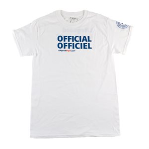 Officials White T-shirts (large)