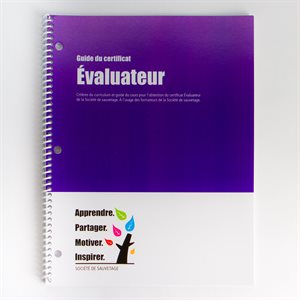 Guide de certificat Évaluateur