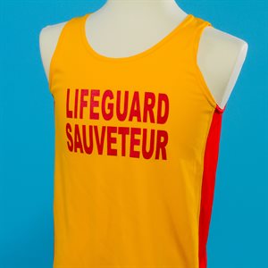 Bilingual Lifeguard Singlet - Male (medium)