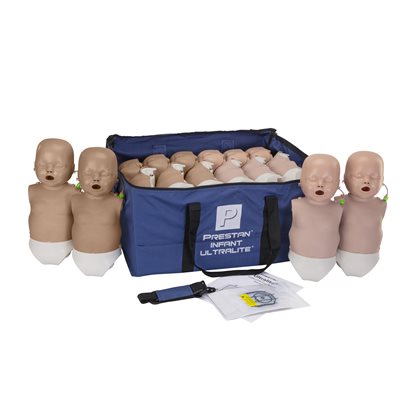 PRESTAN® Infant Ultralite Manikin with CPR Feedback Diversity Kit, 12-Pack