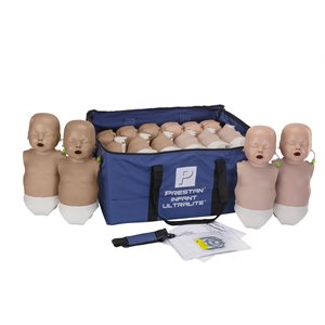 PRESTAN® Infant Ultralite Manikin with CPR Feedback Diversity Kit, 12-Pack