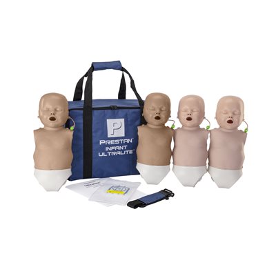 PRESTAN®  Infant Ultralite Manikin with CPR Feedback Diversity Kit, 4-Pack