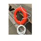 Life Ring Orange (24'' Plastic) with 50ft  White 3 / 8'' Rope