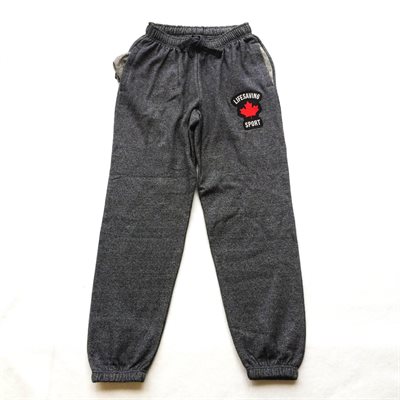 Lifesaving Society Marled Charcoal Sweatpants -  (Medium)