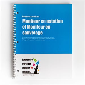 Le Guide des certificats Moniteur en natation et Moniteur en sauvetage 