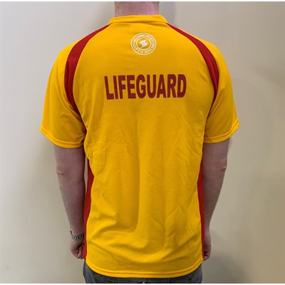 Lifeguard Shirt -Short Sleeve with V Neck (XL)